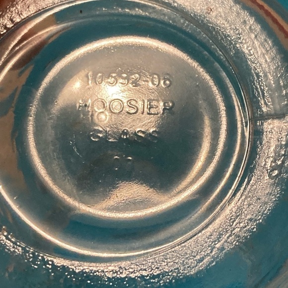 Vintage Hoosier Glass Hobnail Bubble Flower Vase 8.5" x 4" Molded Thick Glass - Picture 4 of 5